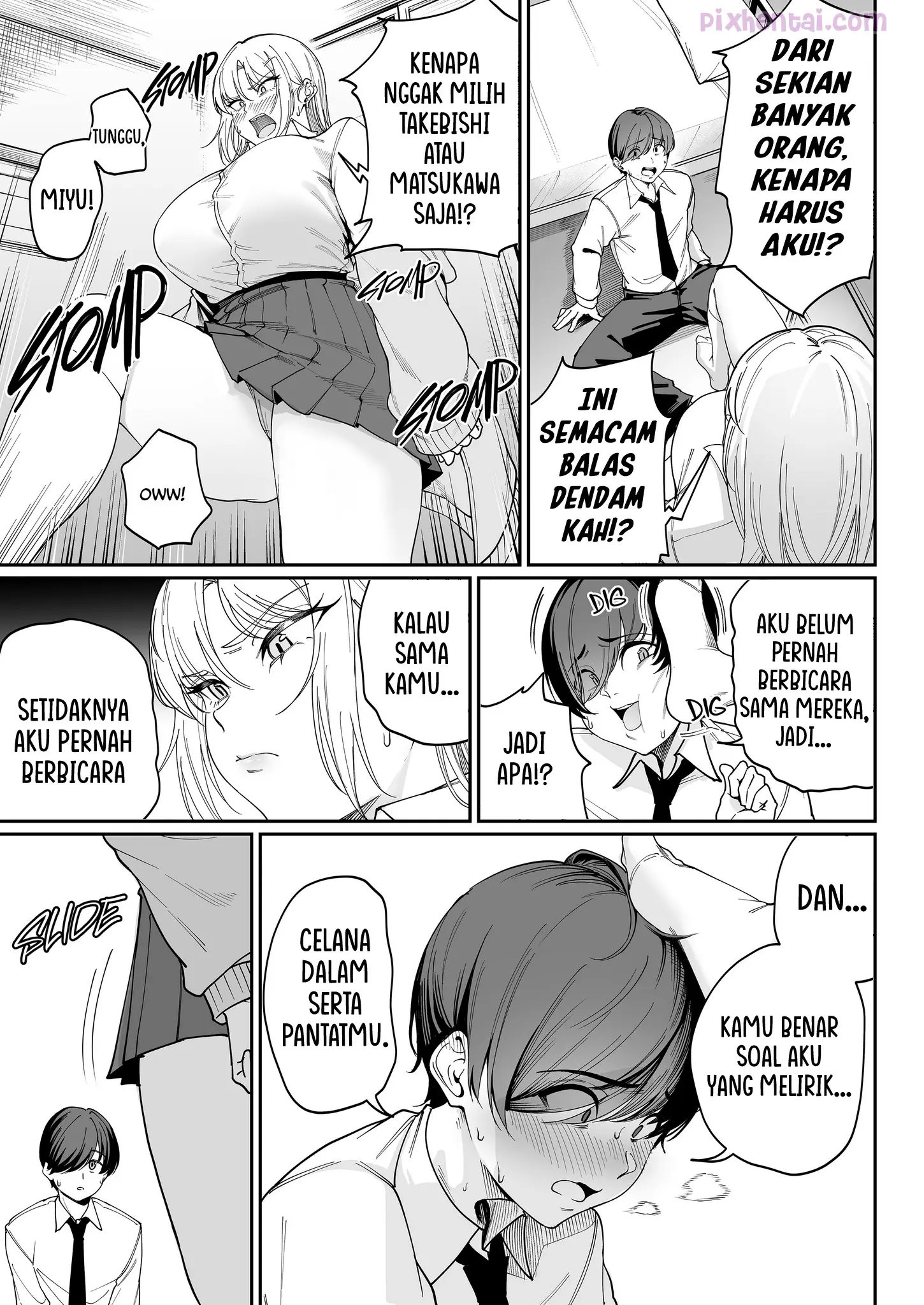 Komik hentai xxx manga sex bokep Now That Im a Special Treatment Student Ill Choose the Ill natured Gyaru Umezu san Who Always Puts Her Ass on My Desk 12